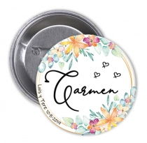 CHAPAS MARCASITIO FLORAL