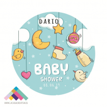 CHAPA BABY SHOWER Mod. Dario