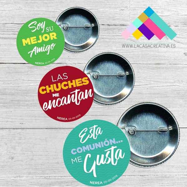 Pack 25 Chapas Comunion | Design